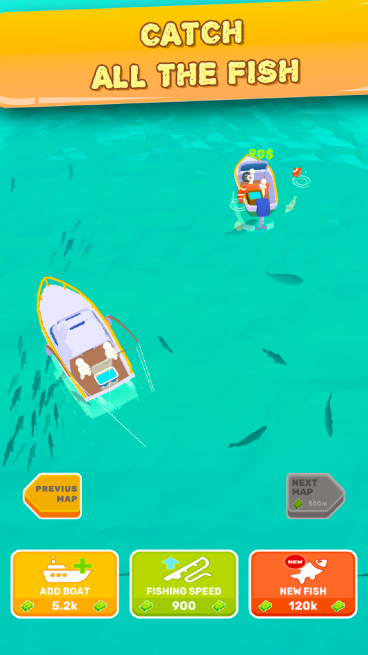 #1. Fish Tycoon: Idle Game (iOS) Podle: Roman Konstantinov