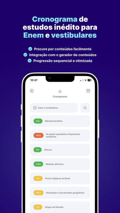 Coruja Vestibulares: Enem 2025 Screenshot