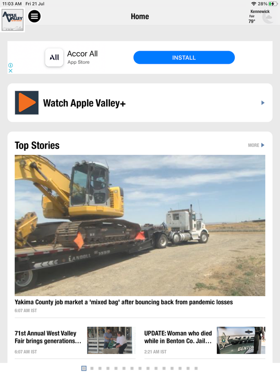 Screenshot #4 pour Apple Valley News Now