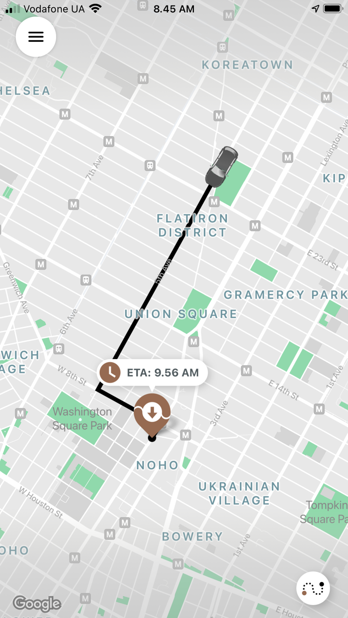 Genesis Courtesy Car