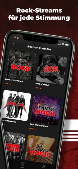 Game screenshot RADIO 21 - bester ROCK 'N POP apk