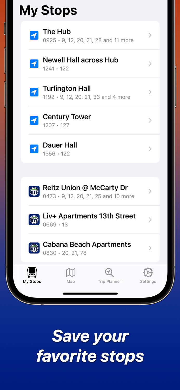 NaviGator for Gainesville RTS