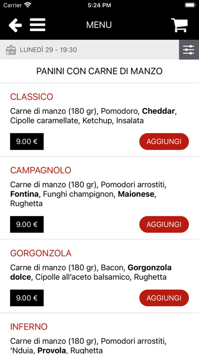 L'arte della pizza e hamburger Screenshot