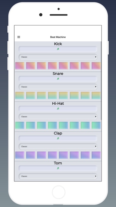 Beat Maker App Screenshot