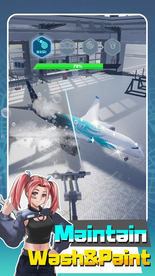 #3. Airport Tycoon - Simulation (iOS) 由: CattoFun Games
