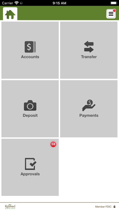 Kirkwood Bank & Trust Business Screenshot