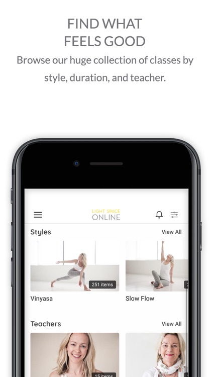 Light Space Yoga Online