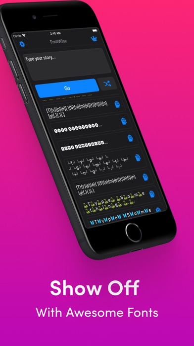Font Art for Reels Screenshot