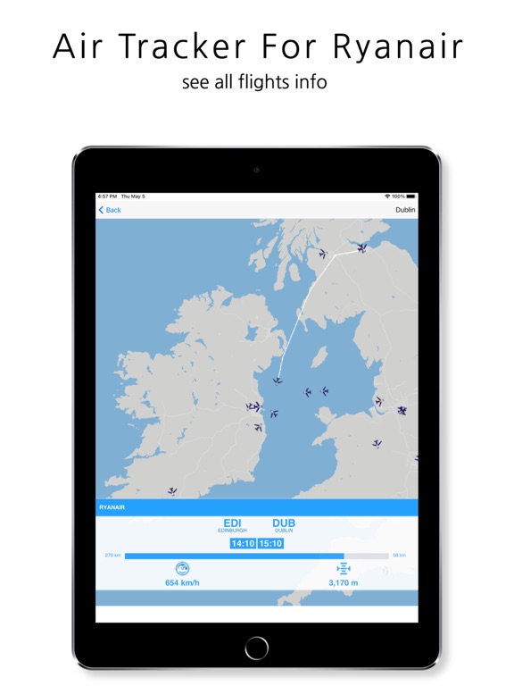 Air Tracker For Ryanair iPad screenshot 5 - Travel app