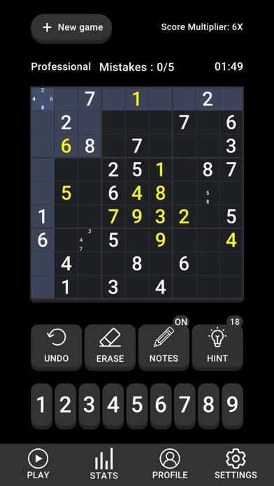 Sudoku Champions - Mind Game Screenshot