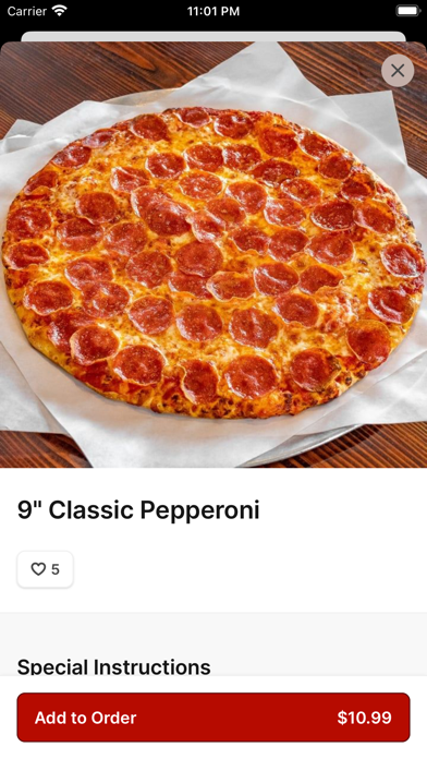 Village Pizza LLC Screenshot