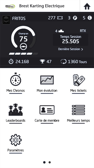 Brest Karting Electrique Screenshot
