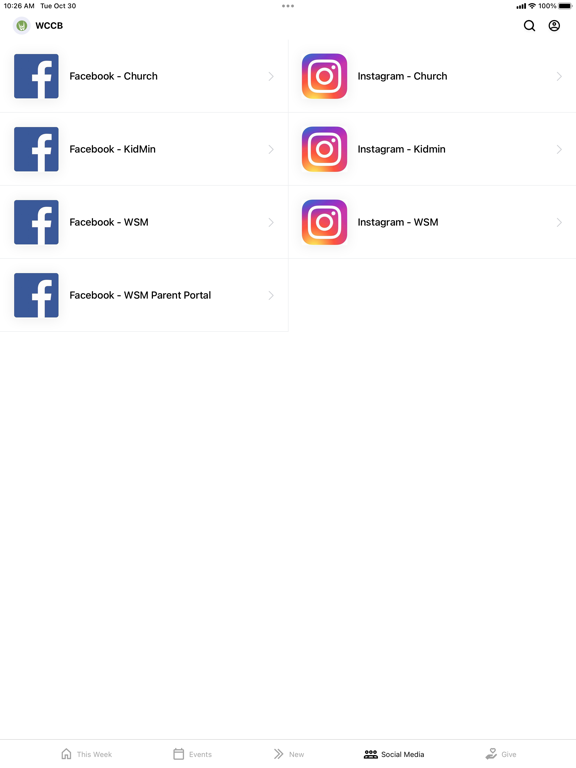 WCCBradenton iPad screenshot 4 - Education app