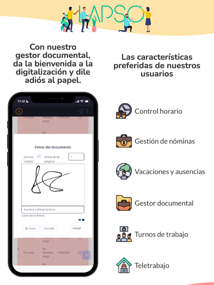 App Recursos Humanos Lapsowork