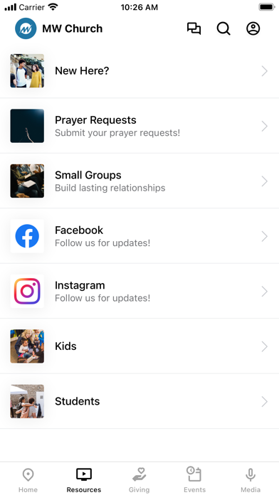Mountain West Church Screenshot