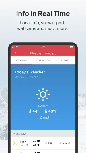 Cerro Castor Snow App screenshot 2