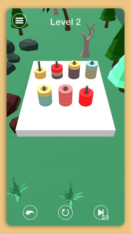 #4. Ring Color Sort (iOS) By: Arjun Cherukuri