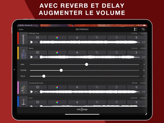 Screenshot #6 pour MicSwap: Émulateur de Mic