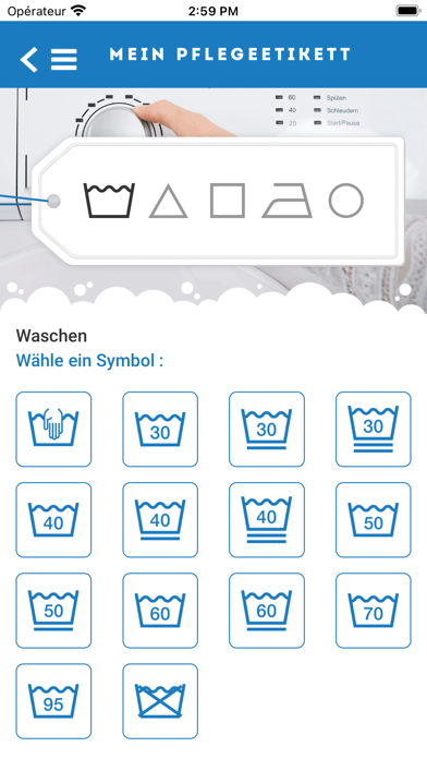 Mein Pflegeetikett Screenshot