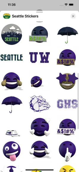 Game screenshot Seattle Stickers apk