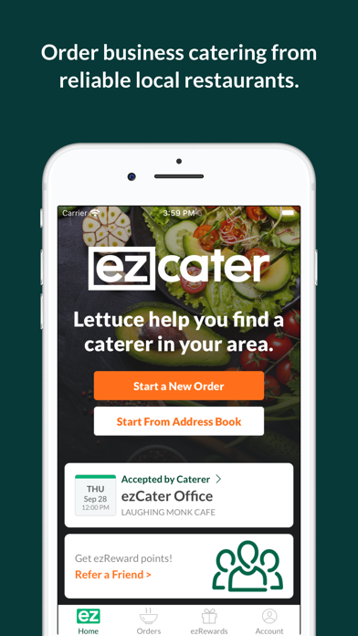 ezCater - Business Catering Screenshot
