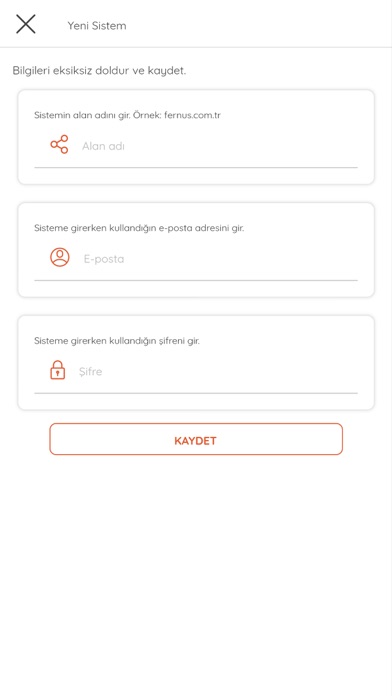 Fernus Karekodla Giriş Screenshot