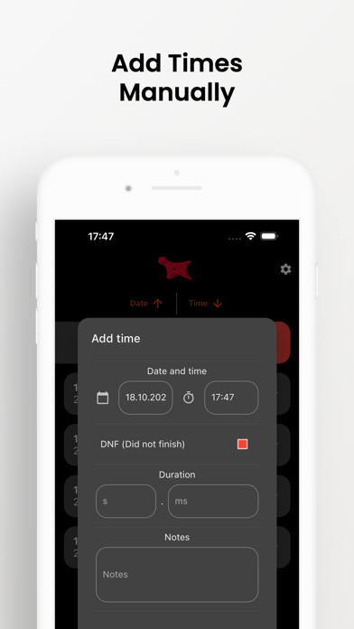 SpeedClimb Stopwatch Screenshot