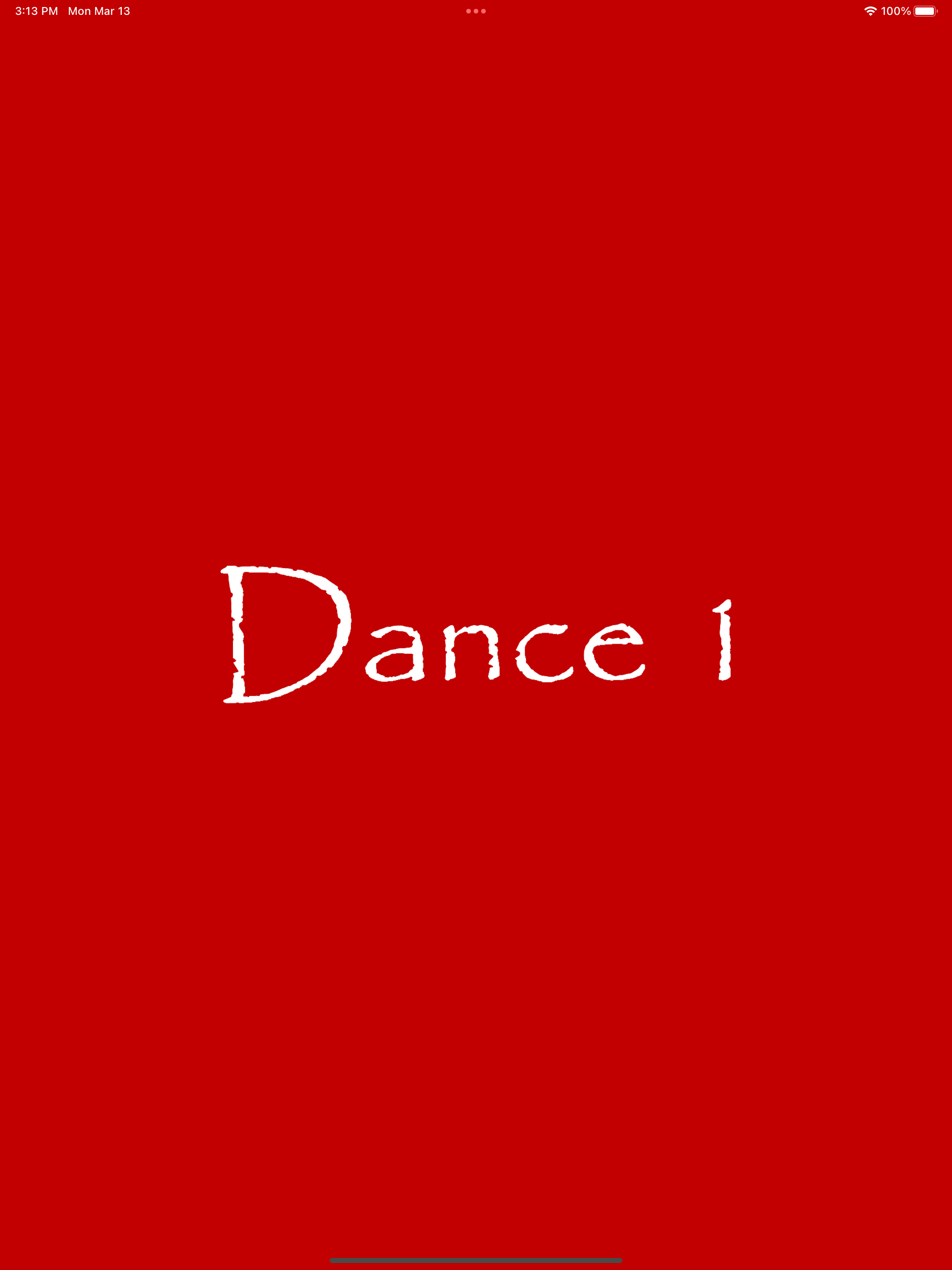 Dance 1 CA