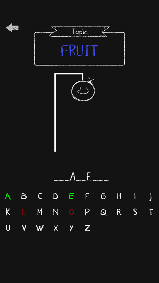 #1. Hangman: Guess the word (iOS) 作者: Roghan Games