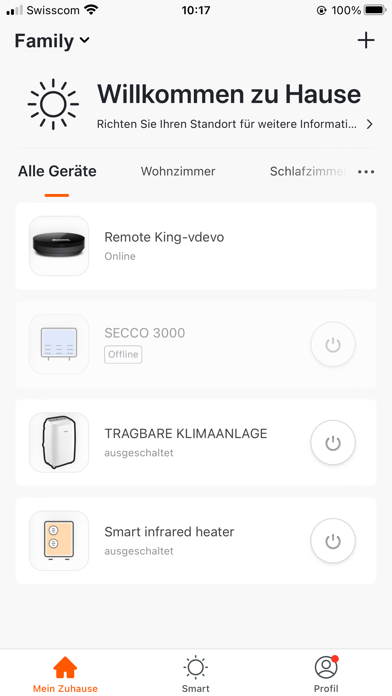 REMOTE KING SMART Screenshot