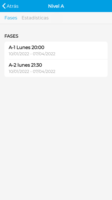 Liga Pureta de Padel Screenshot