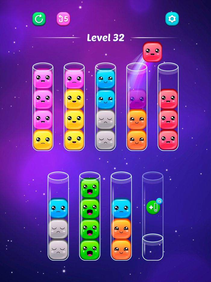 Sorting game Sort colors