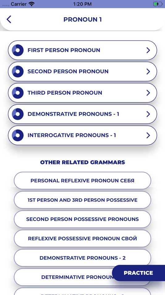 #2. Russian GrammarーLessons・Tests (iOS) 由: PORO Studio