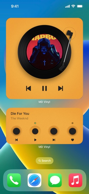 MD Vinyl - Music Widget on the App Store