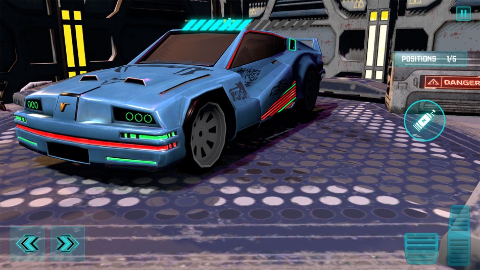 Neon Car Race Simulation Game - 1.0 - (iOS)