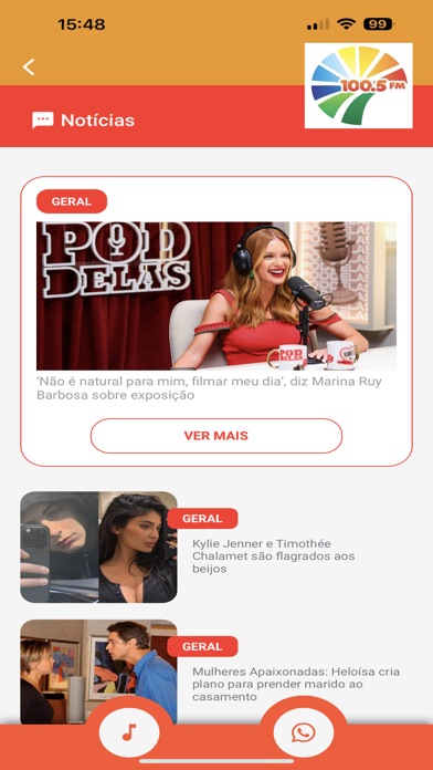 RÁDIO PRIMAVERA FM 100.5 Screenshot