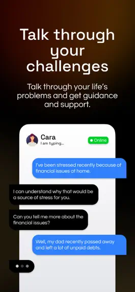 Game screenshot Cara: Virtual AI Therapist apk