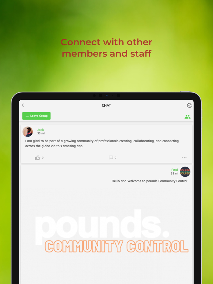 Pounds Community Control