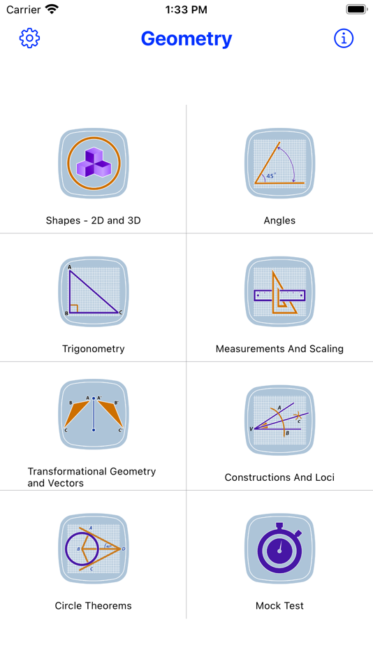 GCSE Maths : Geometry Lite - 10 - (iOS)