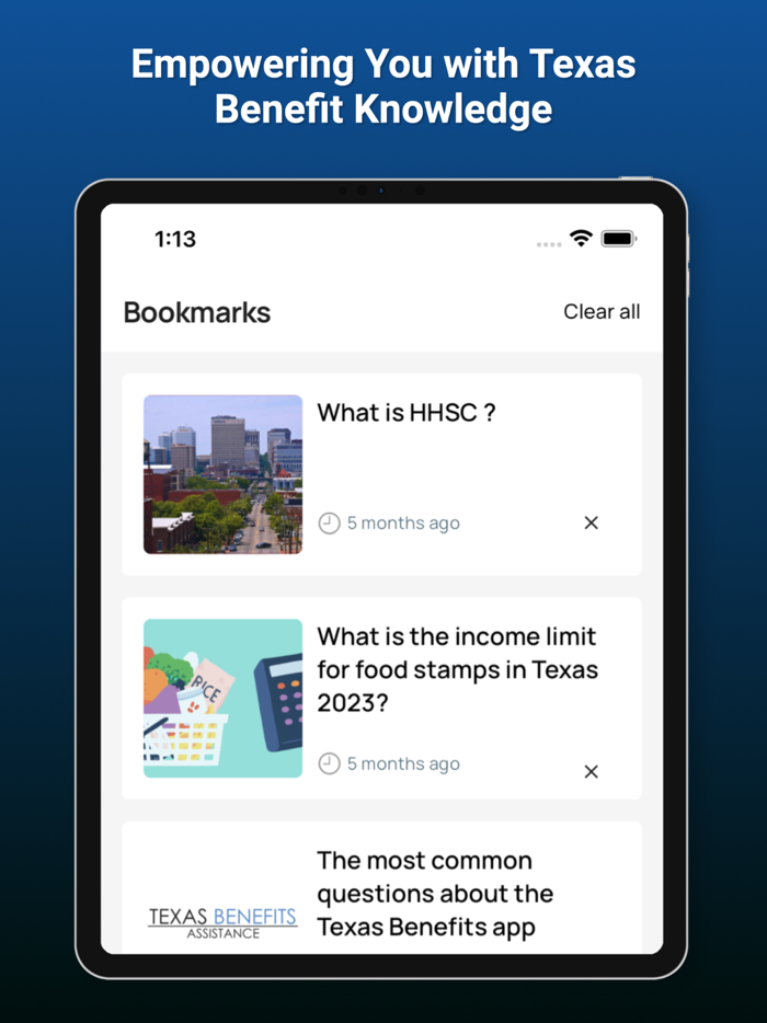 Texas Benefits Food Stamp Info