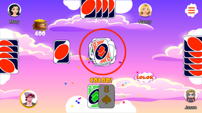 Colorful Card Screenshot