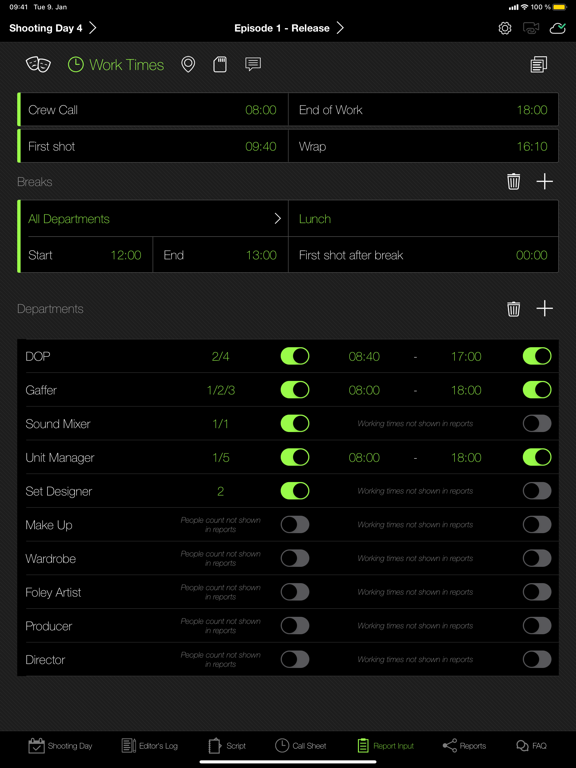 LockitScript iPad screenshot 6 - Productivity app