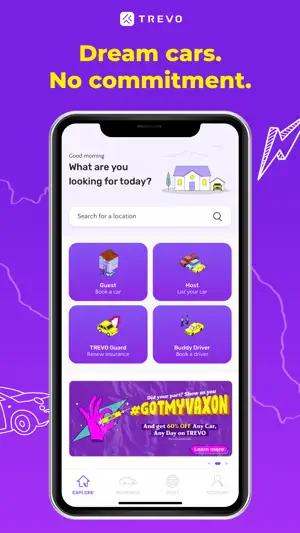 Trevo - Car Sharing Done Right screenshot 1