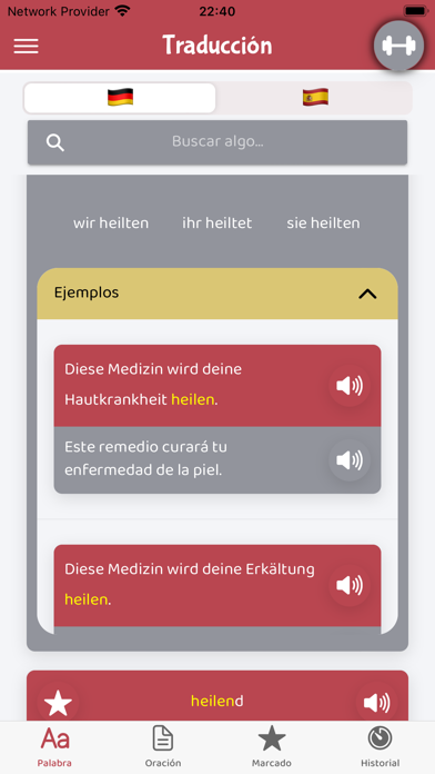 German Spanish Screenshot