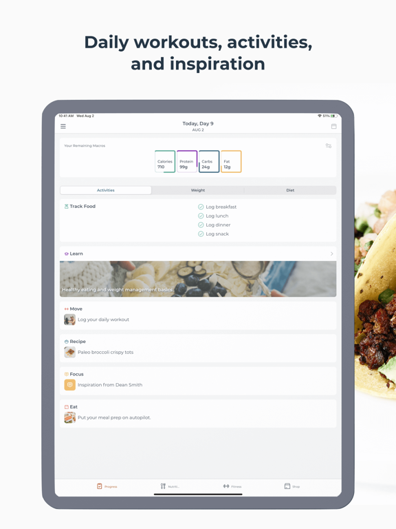 Trifecta: Diet & Weight Loss iPad screenshot 5 - Health & Fitness app