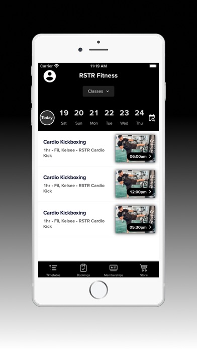 RSTR FITNESS Screenshot