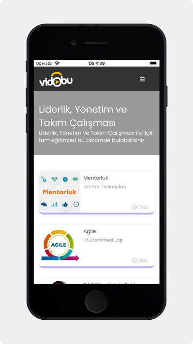 Vidobu - Eğitim Screenshot