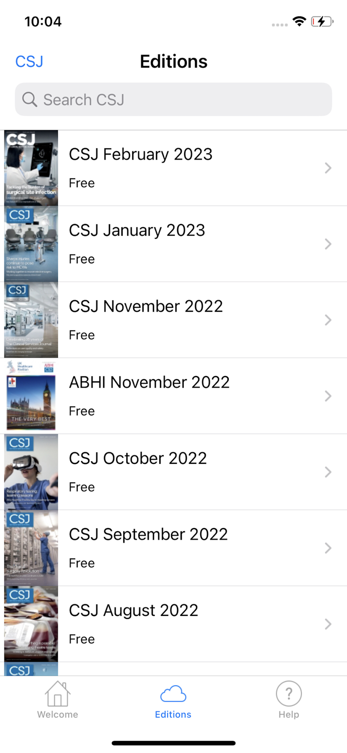 Clinical Services Journal