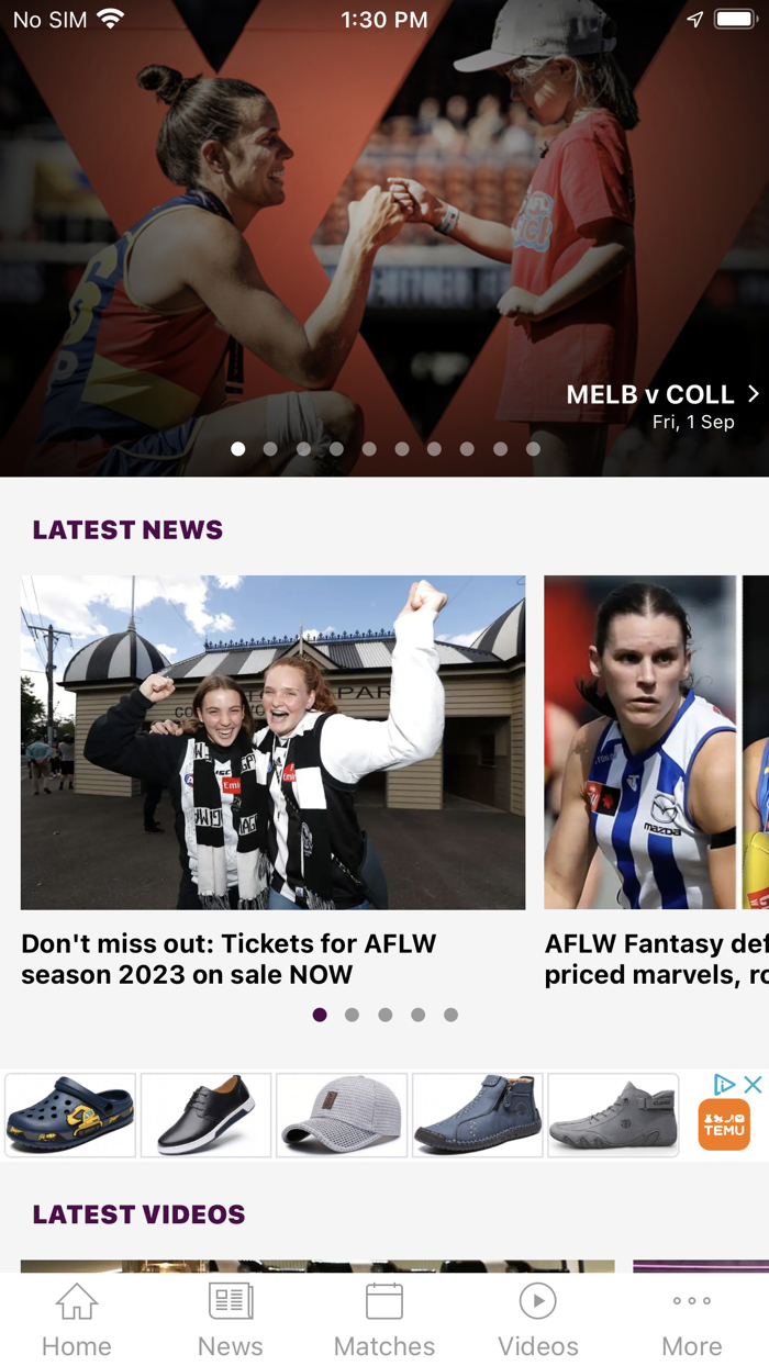 AFLW Official App