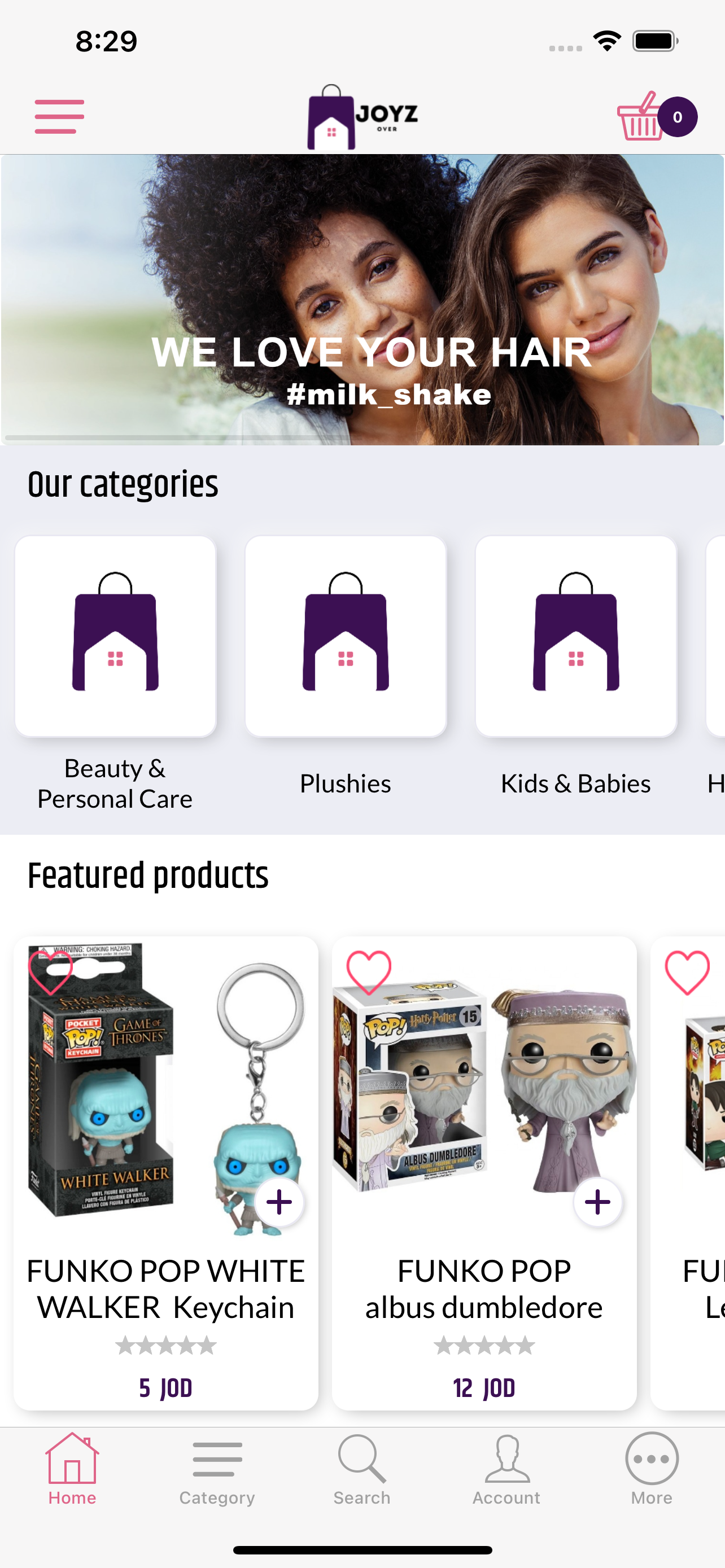 Overjoyz screenshot 1